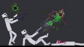 The Gorse Creature attacks People in People Playground (3)
