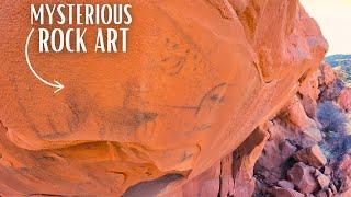 I Found Mysterious Rock Art Hidden In The Desert Cliffs