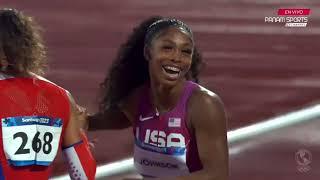 Alaysha Johnson - Pan American Games 2023 100M Hurdles Bronze Medalist