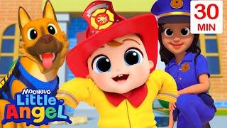 Let's Explore Our Community!  | Little Angel | Community Corner | Kids Sing and Play