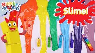 Numberblocks Slime DIY | Learn to count makes for Kids | @Numberblocks