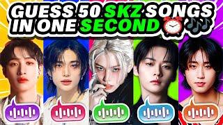 GUESS 50 STRAY KIDS SONGS in 1 Second ⏰ Stray Kids Quiz Challenge - KPOP QUIZ 2024