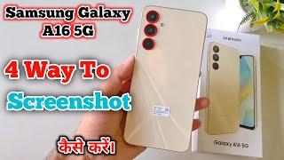 how to take screenshot in Samsung Galaxy A16 5g, how to capture screenshot in Samsung Galaxy A16 5g,