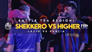 HIGHER vs SHEKKERO - TEAM PUGLIA vs TEAM LAZIO - BATTLE fra REGIONI - Rap Freestyle Battle