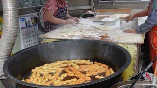 40년 경력 서울 찹쌀 꽈배기 최강 달인! 진심 맛있음_Korean Twisted Bread Stick