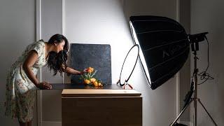 How To Use Artificial Light In Still Life Photography (using one light)