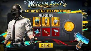  Last Day Get Free Glacier & Ultimate Glacier Suit | 100 Materials Trick For Glacier Crate | PUBGM