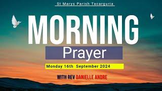 Morning Prayer || Monday, September 16, 2024