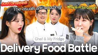 Why Is It So Good? Delivery Food Battle  | Chef & My Fridge