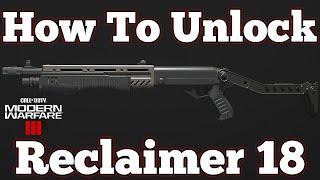 How To Unlock The New Reclaimer 18 Shotgun (Battle Pass Sector Rewards)