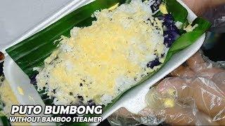 how to make easy Puto Bumbong without Bamboo steamer ( Php200 puhunan )