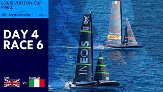 Louis Vuitton Cup Final Race 6 Recap | INEOS Britannia vs Luna Rossa Prada Pirelli