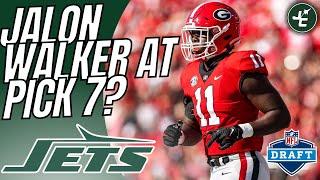 Thoughts On Trading Quincy Williams & Drafting Jalon Walker? | New York Jets Draft