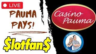 LIVE From Casino Pauma With $LOTFAN$ Can We Get a Jackpot Handpay? #slots #casino #sandiego #shorts