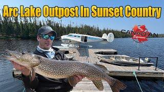 Arc Lake Outpost (Remote Walleye & Pike Fishing in Sunset Country)!