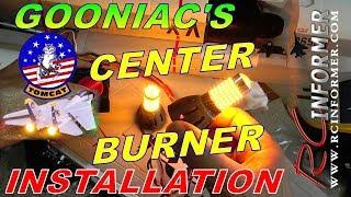 MOTIONRC FREEWING F-14 TOMCAT Gooniac centerburners INSTALLATION By: RCINFORMER