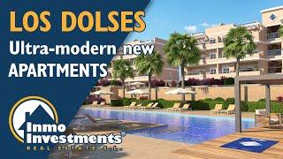 Ultra-modern new build luxury apartments in Los Dolses, Costa Blanca, Spain