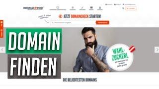 Domain Name finden und kaufen bzw. registrieren! Kurze Erklärung!