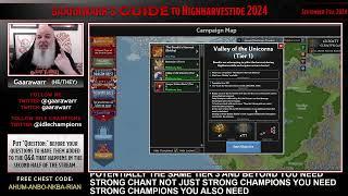 Gaarawarr's Guide to Highharvestide 2024!