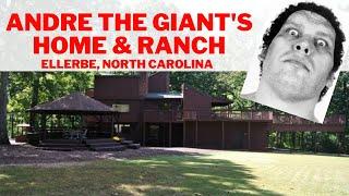 Andre The Giant - Home and Ranch in Ellerbe, North Carolina - Famous Wrestler Andre Rene Roussimoff