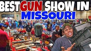 MY FIRST GUN SHOW IN MISSOURI  *TOO MANNY RARE GUNS*