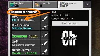 The IP address of HIVE Bedrock