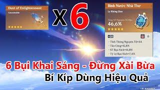 Đừng Sử Dụng Bụi Khai Sáng Bừa , Chỉ Những  TDV 9 - 10 Điểm Mới Xứng Đáng | Genshin Impact