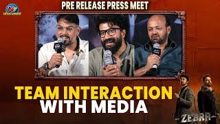 #ZEBRA Movie Team  Interaction With Media | Satya Dev | Daali Dhananjaya | NTV ENT