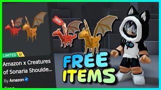 New FREE LIMITED UGC items , How to get FREE UGC LIMITED ITEMS Sonaria Shoulder Pets on ROBLOX