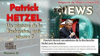 Le Ministre Patrick Hetzel, ennemi des sciences [Zet'NEWS]