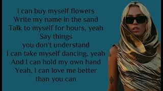 Miley Cyrus - Flowers (lyrics)