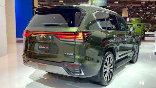 2023 Lexus LX600 Luxury AWD 7 Seats Nori Green Metallic 409HP | In-Depth Video Walk Around