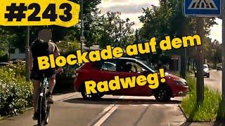 Radweg blockiert, Blind in Hindernisse fahren und Bus am ausfahren gehindert - FDD - Folge #243