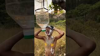 Handmade bathing water transfer setup #shorts #ytshorts