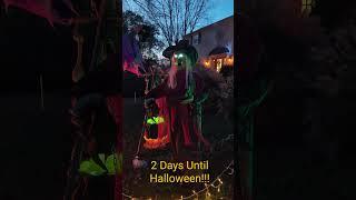 2 Days Until Halloween! #halloween #hauntedhouse