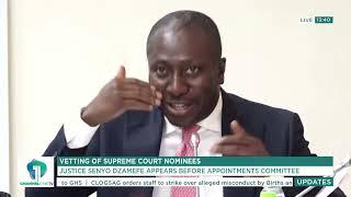 Afenyo-Markin vs Justice Dzamefe on Law on Absence of President, Veep, CJ etc...What Happens