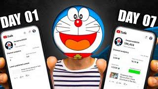 I Uploaded Doraemon Videos For 7 Days Challenge ( Crazy Results )