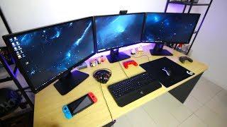 MY NEW GAMING SETUP!!