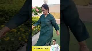 See how well she walks after Knee Replacement - Done by Dr Santosh Kumar, Kolkata