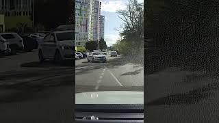Парень так торопился в ГАИ поставить на учет новую машину, что не заметил как пересек сплошную.#сочи