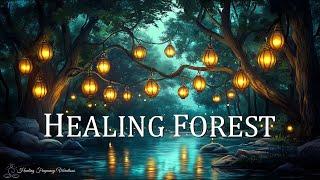 Healing Forest Ambience | 396Hz + 639Hz + 963Hz | Holistic Healing & Spiritual Awakening