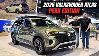 Is The First Ever VW Atlas Peak Edition BETTER than Honda Pilot Trailsport?