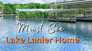 Lake Lanier Home For Sale in Flowery Branch, GA I Atlanta Luxury Homes I Atlanta Homes For Sale