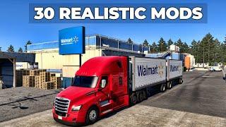 ATS 1.51 Top 30 Realistic Mods that you should install | ATS Mods