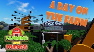 Roblox-FARMING and FRIENDS-A Day on the Farm