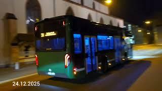 A Walk through the Basel streets on Christmas Eve