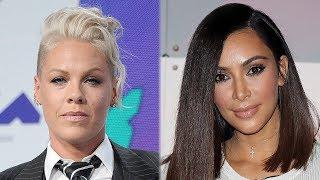 Pink REIGNITES Kim Kardashian Feud & Explains Why She Shaded Her