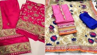 ऐसे सूट को कोई भी खरीद ले | Cotton Suit + Dupatta Work + Handwork Partywear suit Wholesaler