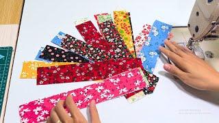 Christmas Sewing Project - Turn Fabric Scraps Into a Masterpiece For Kitchen