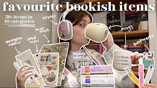 my favourite bookish items: 50+ items to enhance your reading experience 